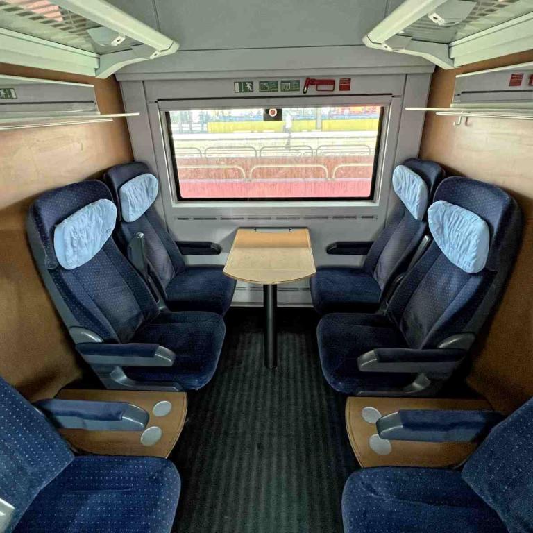 ICE1 2. Klasse Abteil