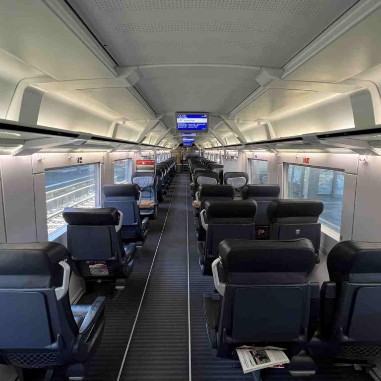 ICE2 1. Klasse Großraumwagen