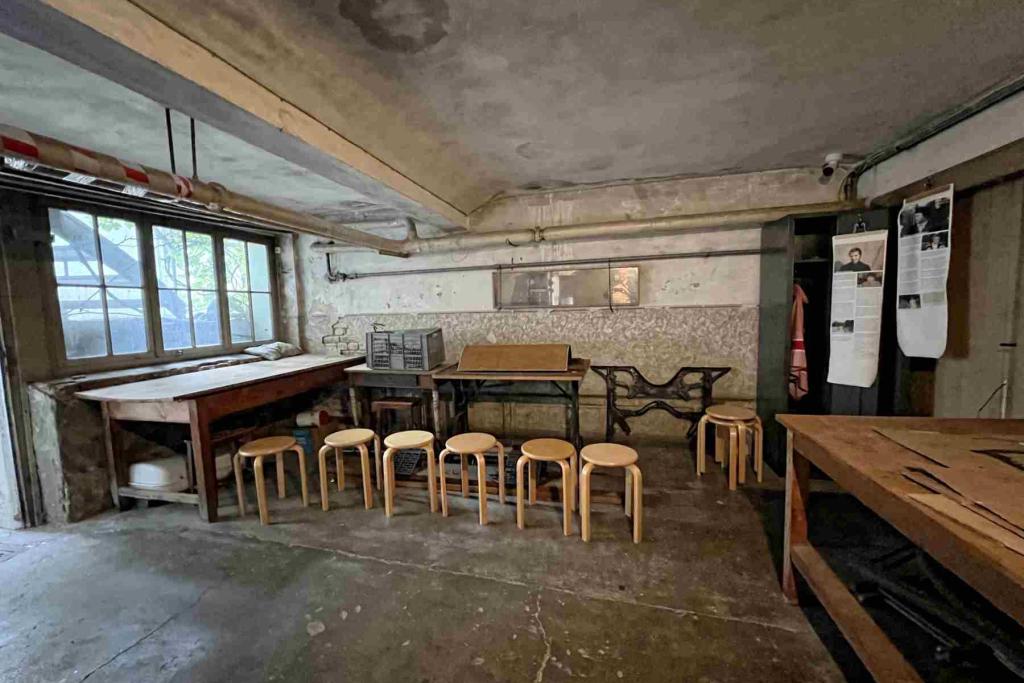 Museum Wäschefabrik Bielefeld Pausenraum