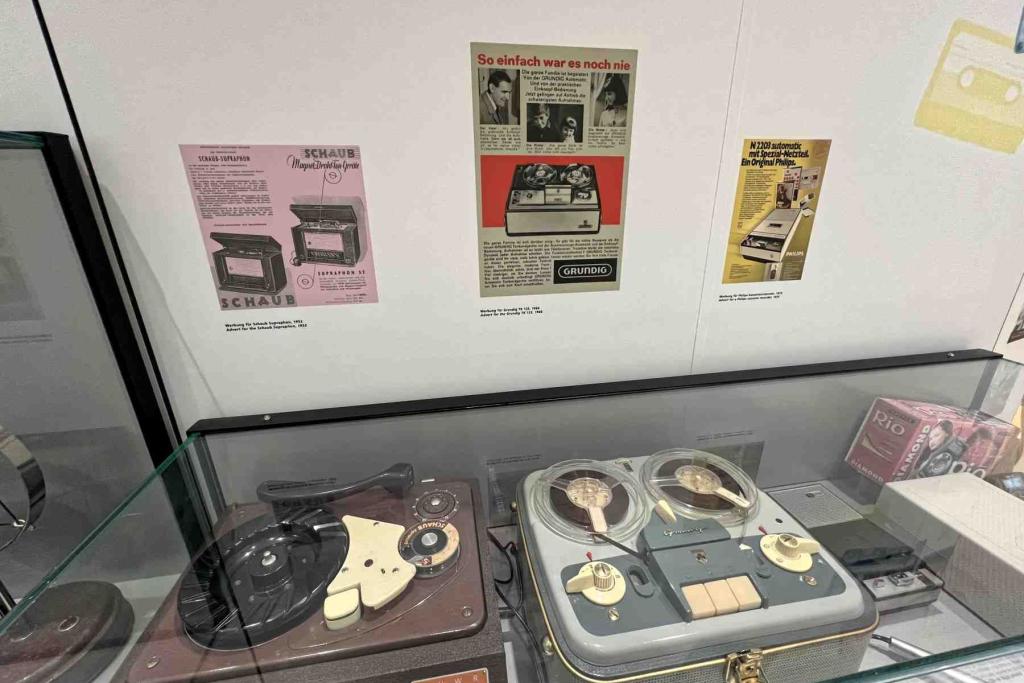 Frankfurt Kommunikationsmuseum Tonband