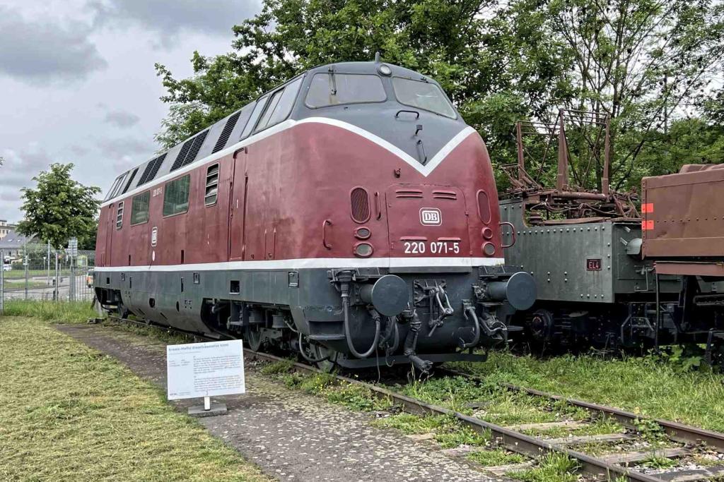 Speyer Technikmuseum Diesellok V 200