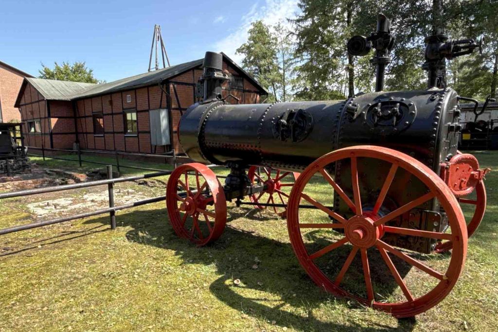 Wietze Erdölmuseum Lokomobile