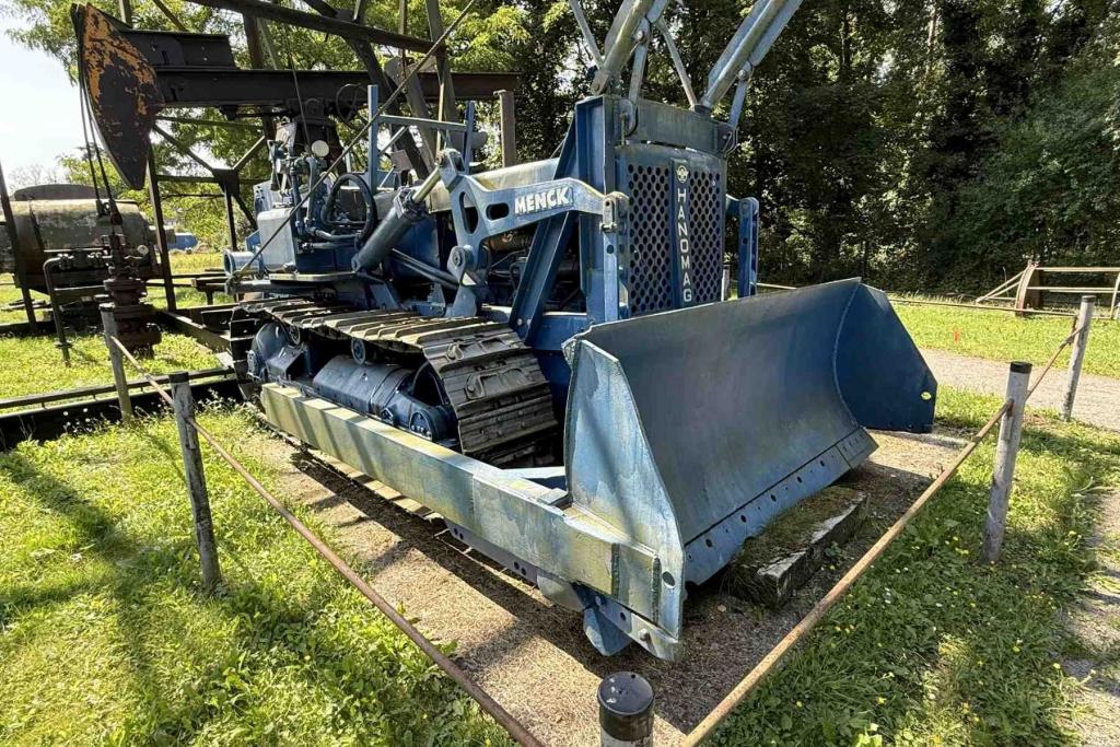 Wietze Erdölmuseum Kettenschlepper Winde