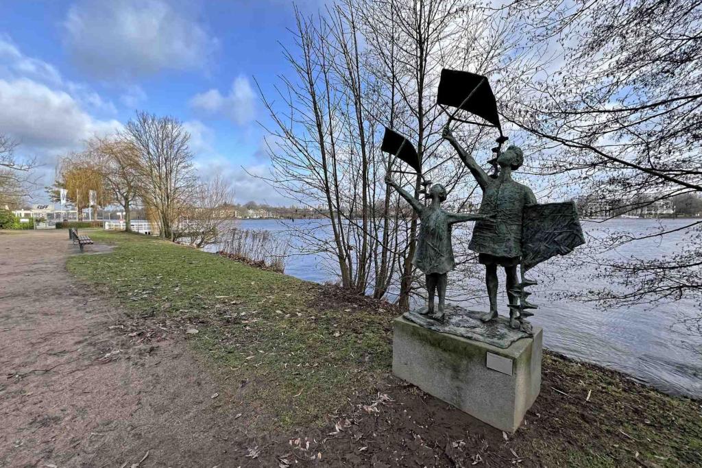 Hamburg Drachensteigen