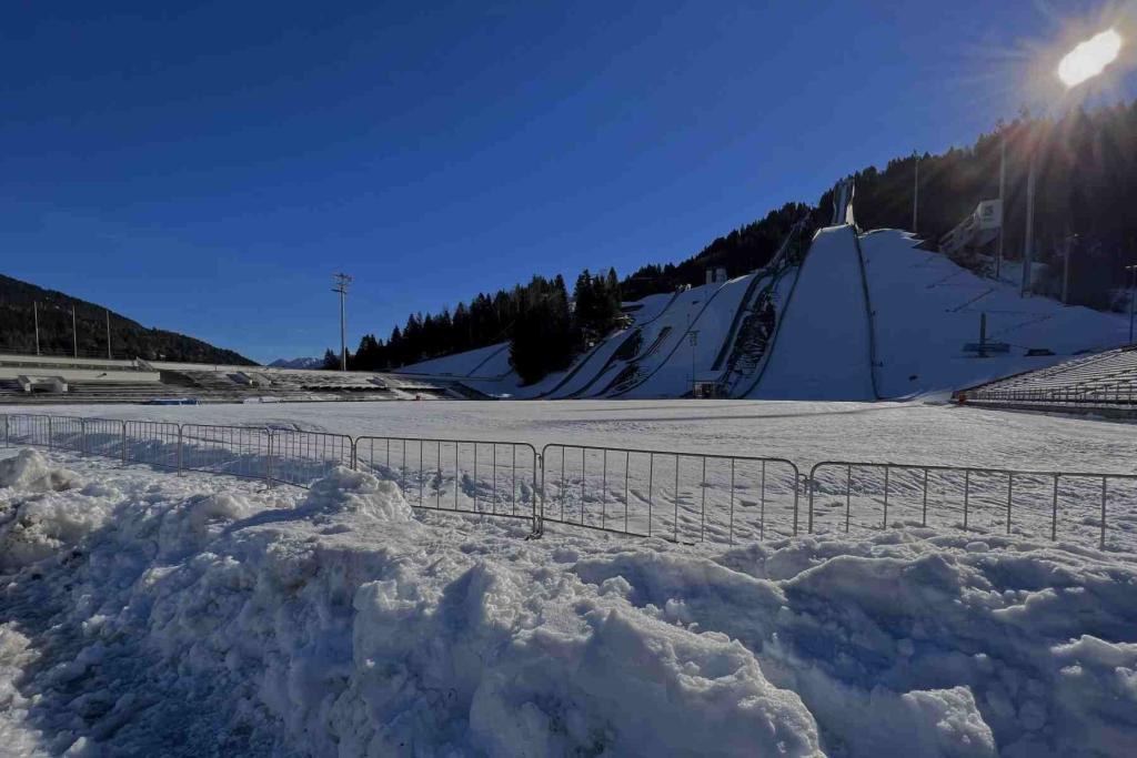 GAP Olympa Skistadion Sprungschanzen