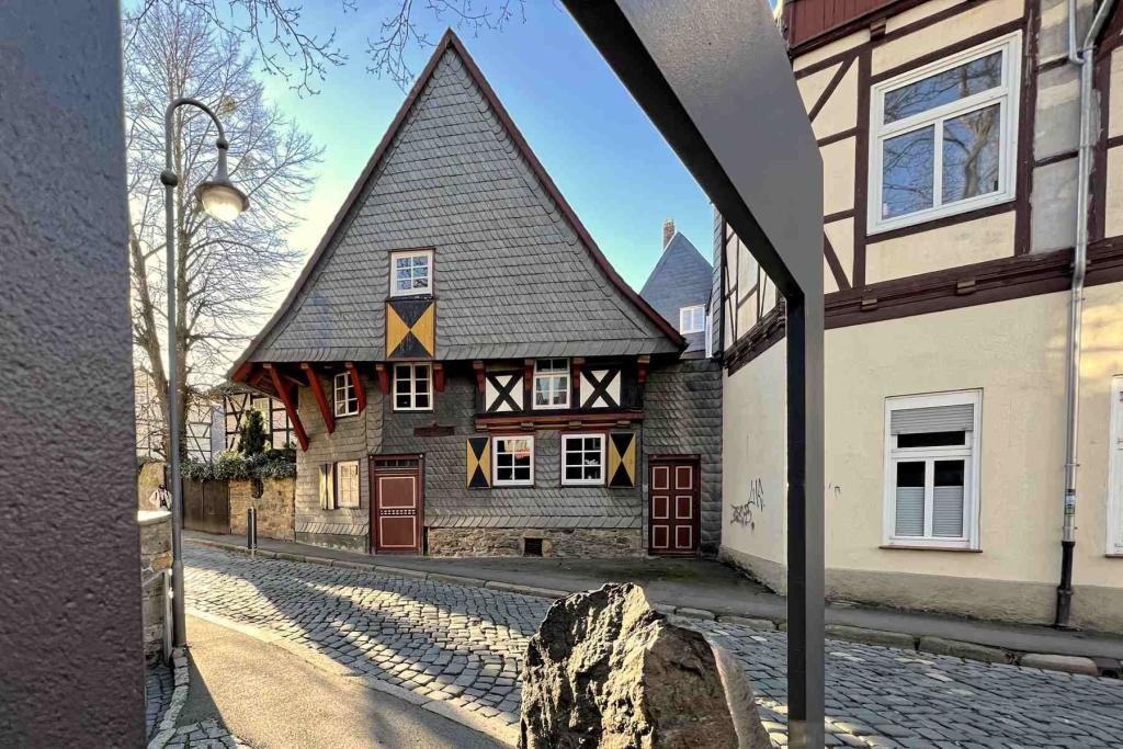 Goslar Bergstraße Fachwerkhäuser Goslar