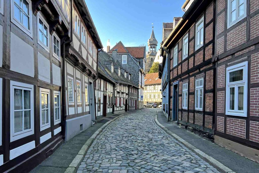 Goslar Peterstraße Fachwerkhäuser Goslar