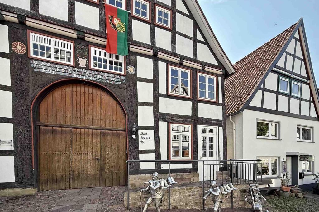 Blomberg Bibliothek Schuhmacherwerkstatt