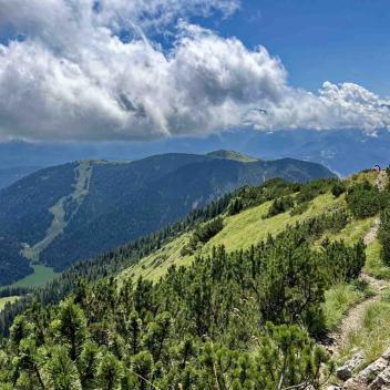 Wanderung Farchant Hoher Fricken