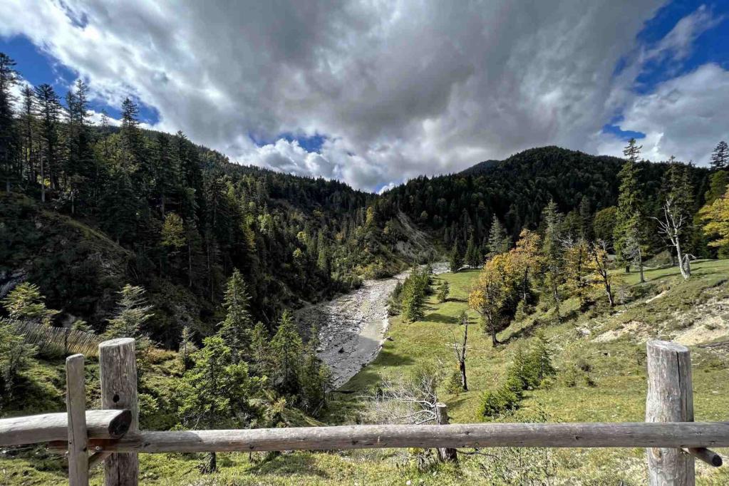 Finzbachtal Aussicht Finzalm