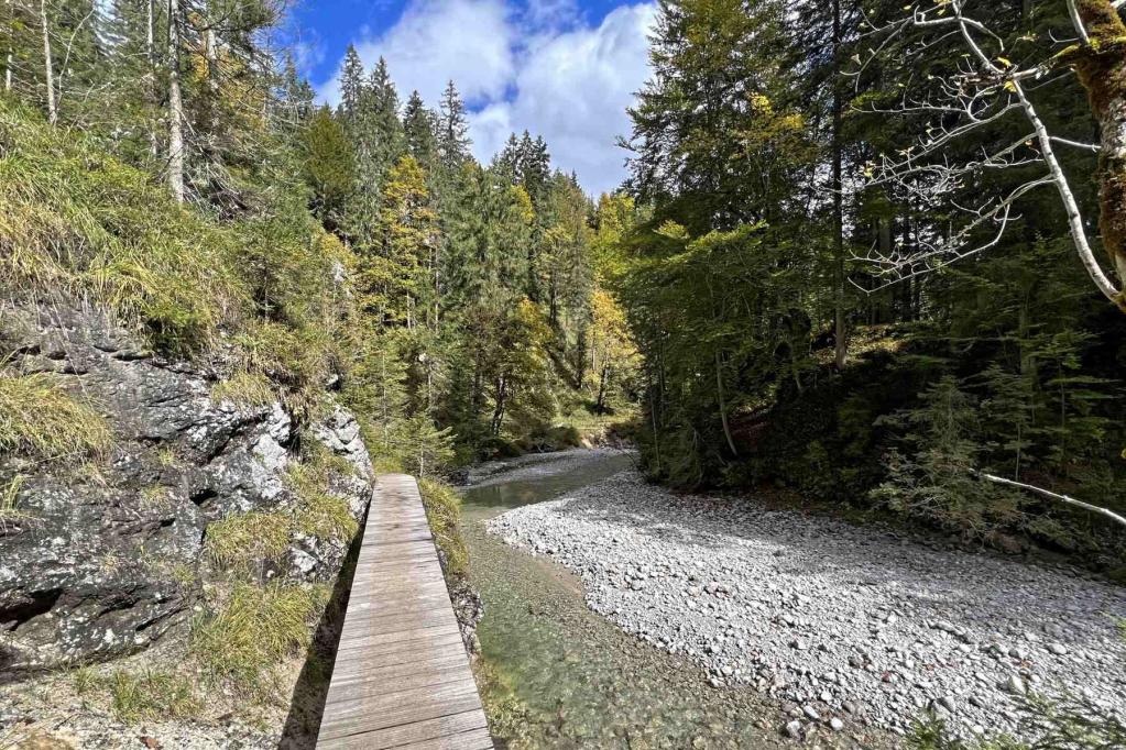 Krün Finzbachklamm Weg 450