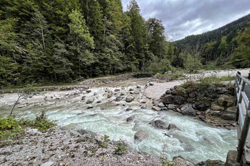 Zusammenfluss Partnach Ferchenbach